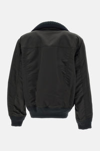 Sacai Sacai Women Nylon Twill X Wool Melton Blouson