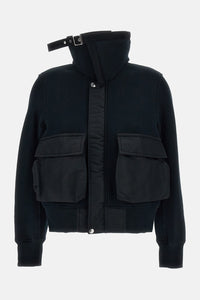 Sacai Sacai Women Sponge Sweat Hybrid Blouson