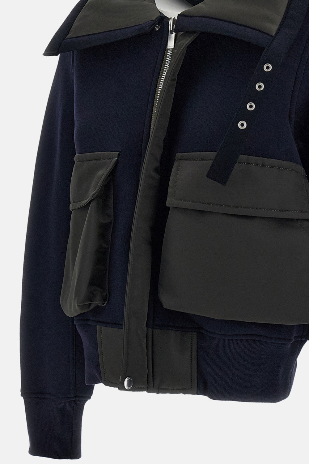 Sacai Sacai Women Sponge Sweat Hybrid Blouson