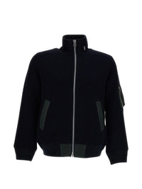 SACAI Sacai Men Wool Blouson Jacket