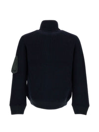 SACAI Sacai Men Wool Blouson Jacket