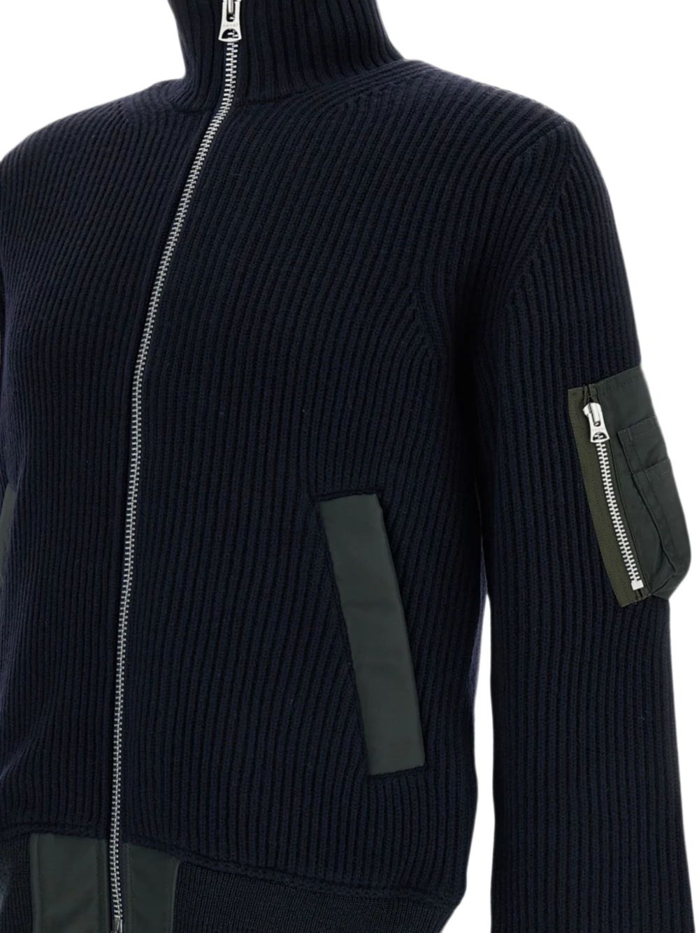 Sacai Men Wool Blouson Jacket – Bluefly