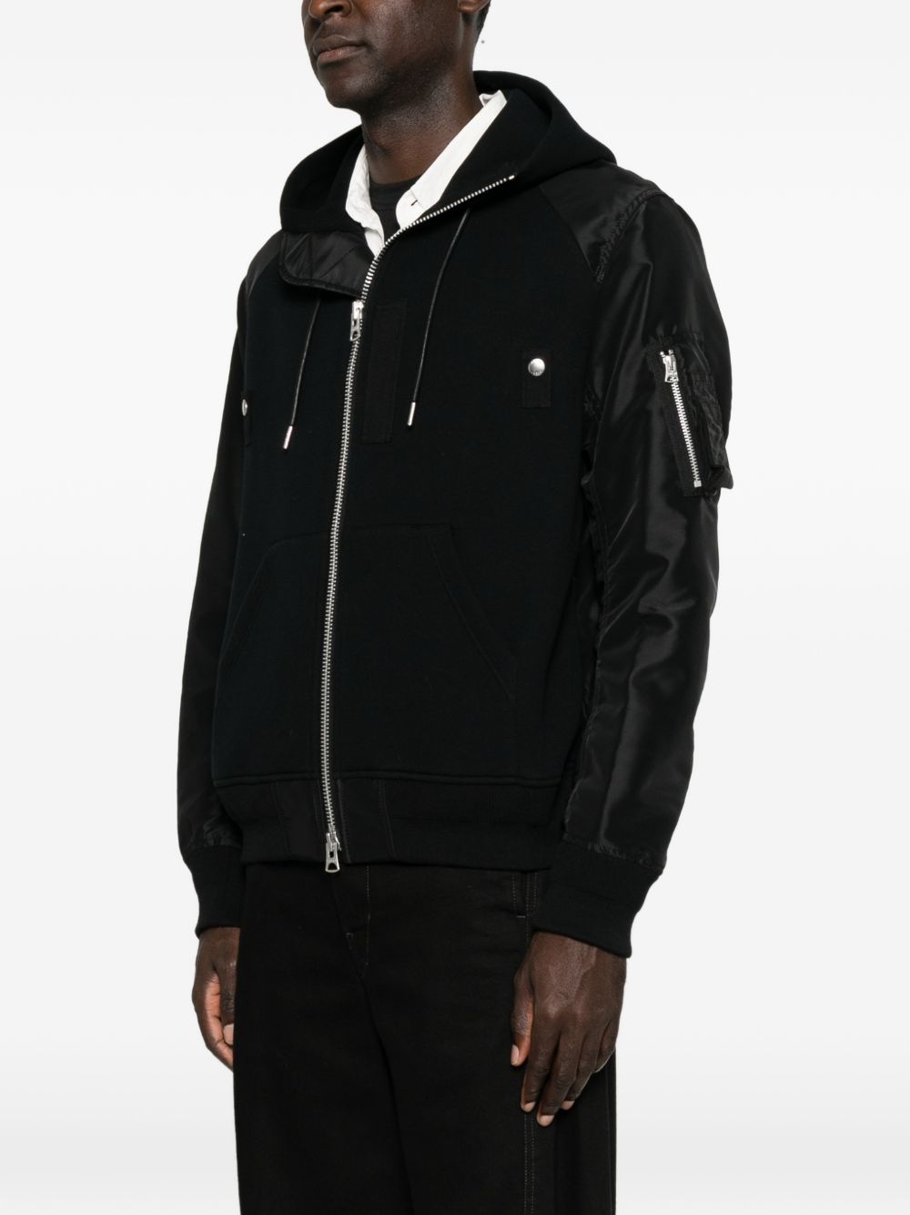 SACAI Sacai Men Zipped Sweatshirt