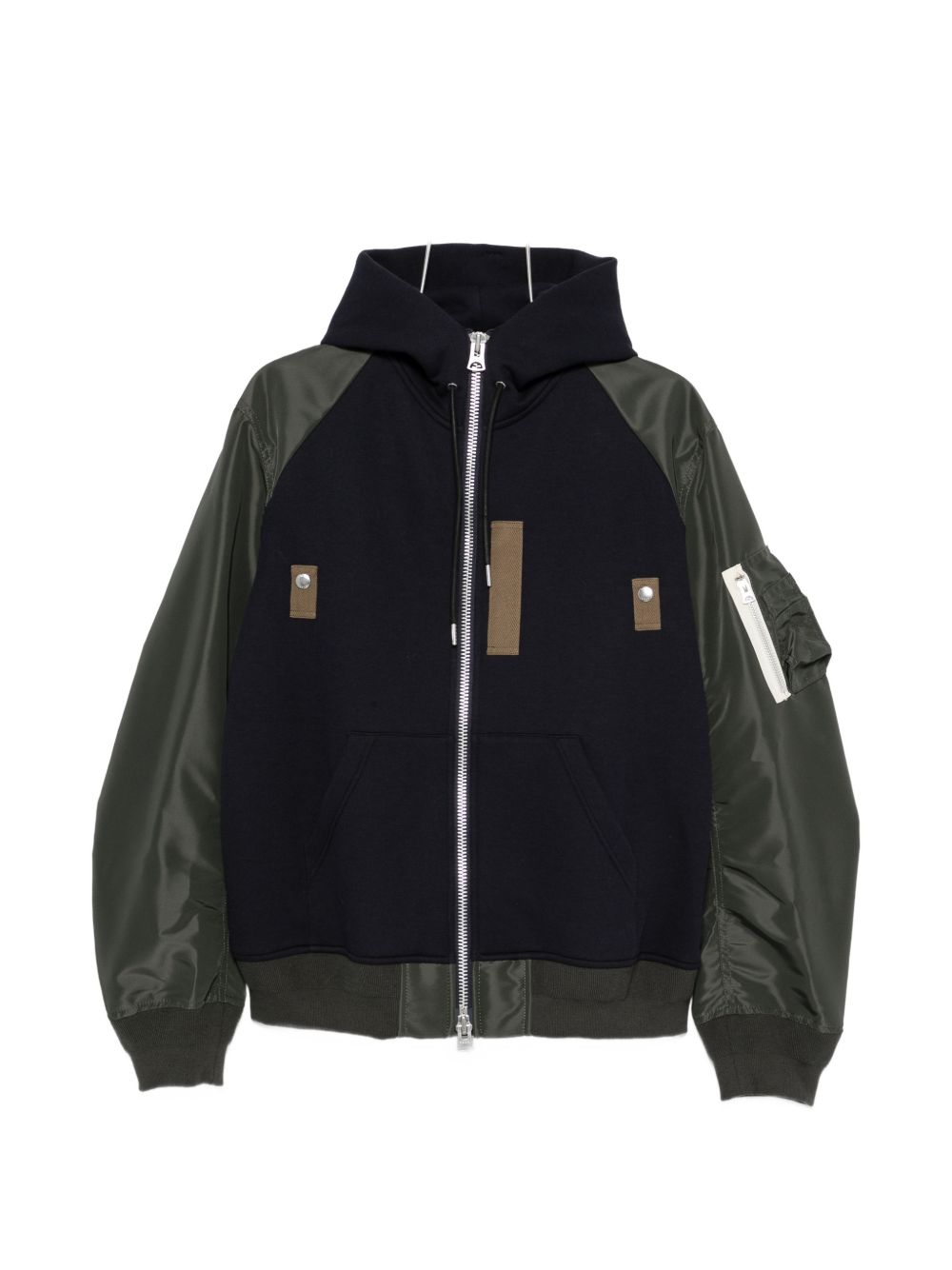 Sacai Men Zipped Sweatshirt