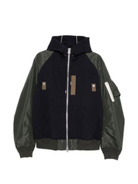 Sacai Men Zipped Sweatshirt