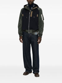 Sacai Men Zipped Sweatshirt
