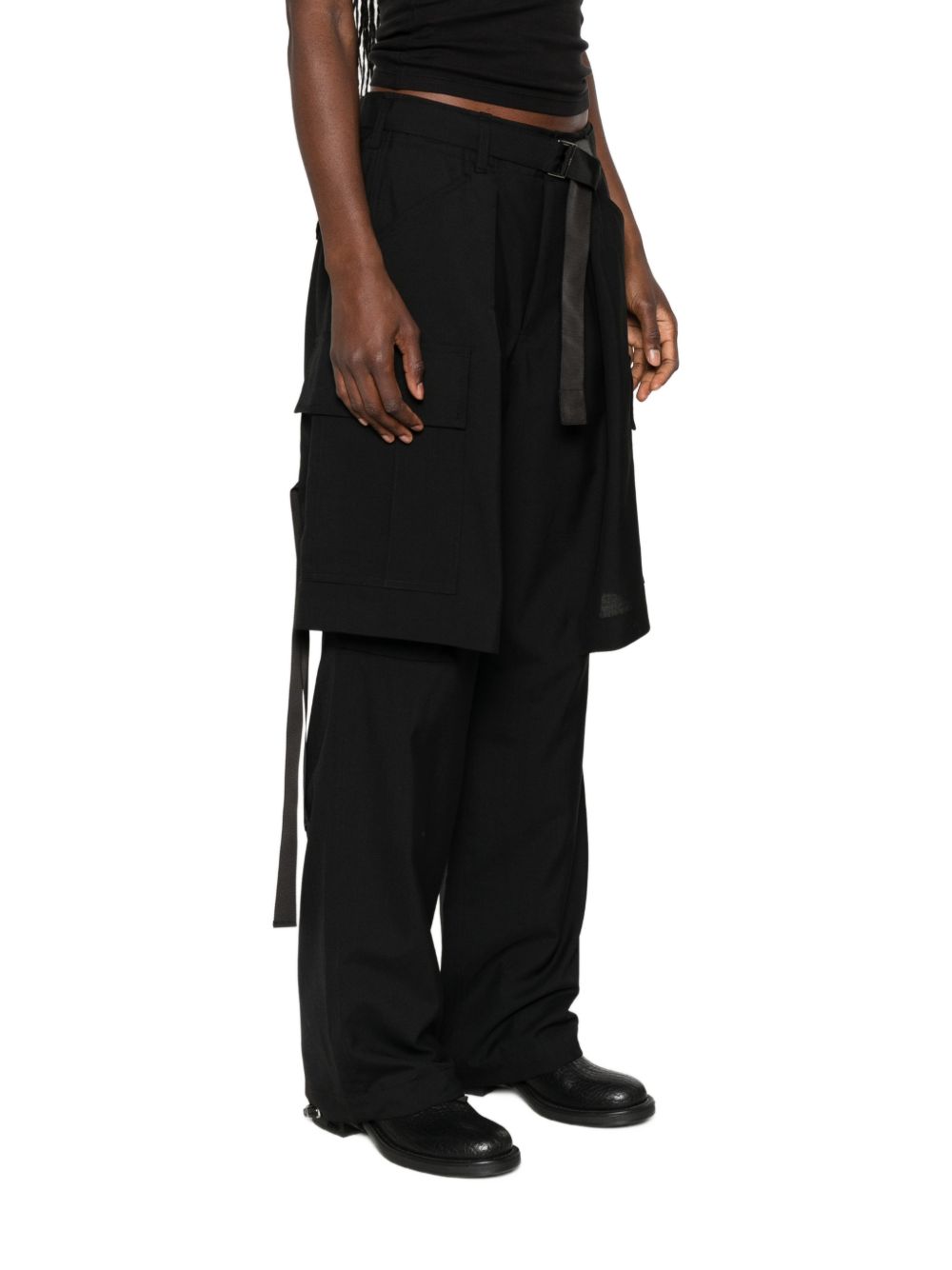 SACAI Sacai Women Wool Blend Trousers