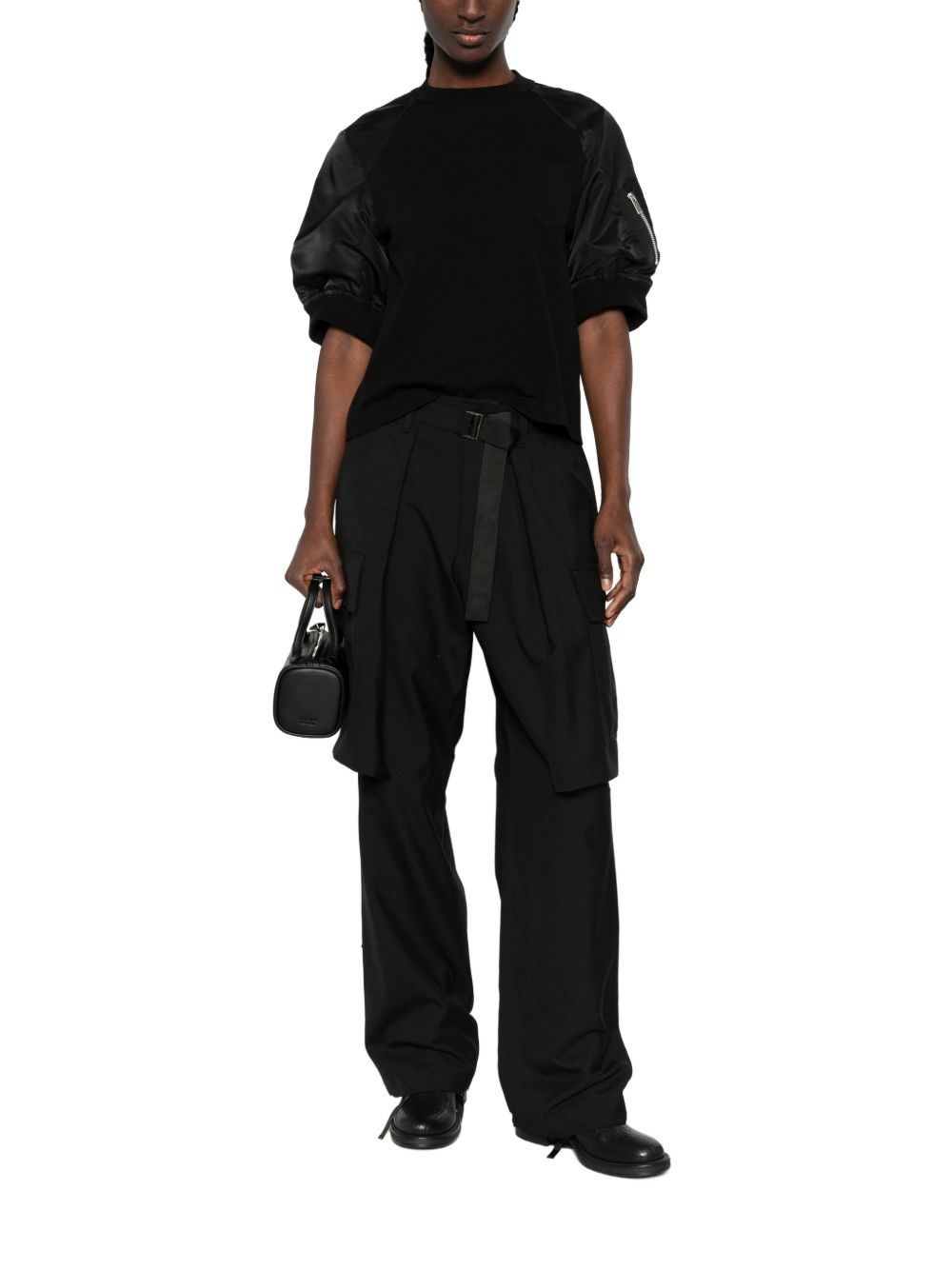 SACAI Sacai Women Wool Blend Trousers