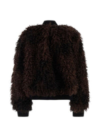 SACAI Sacai Women Faux-Fur Bomber Jacket