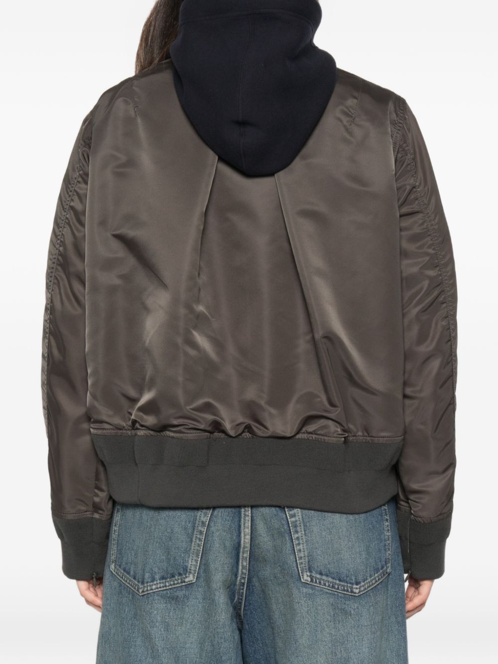 Sacai Women Cotton Blend Hoodie