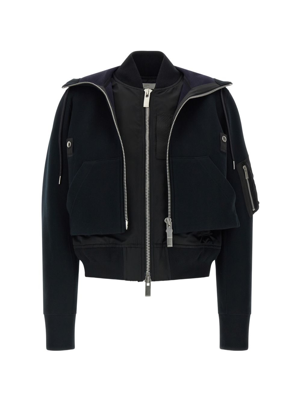 Sacai Women Cotton Blend Hoodie