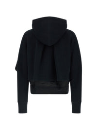 Sacai Women Cotton Blend Hoodie