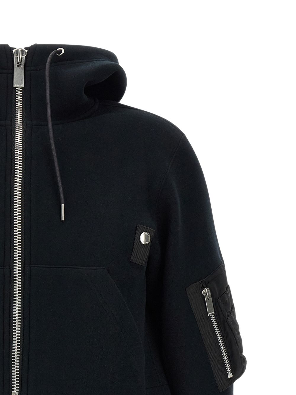 Sacai Women Cotton Blend Hoodie