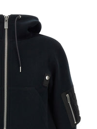 Sacai Women Cotton Blend Hoodie