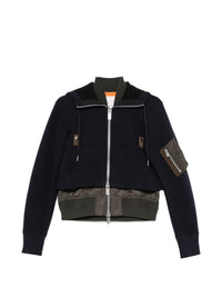 Sacai Women Cotton Blend Hoodie