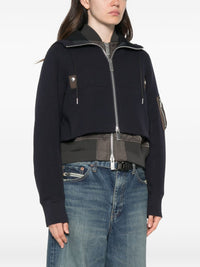 Sacai Women Cotton Blend Hoodie
