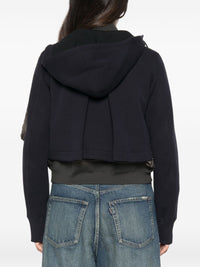 Sacai Women Cotton Blend Hoodie