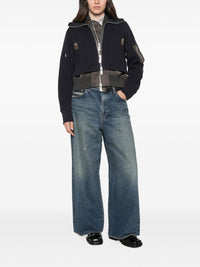 Sacai Women Cotton Blend Hoodie