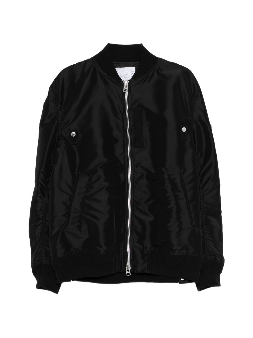 Sacai Men Nylon Bomber Jacket