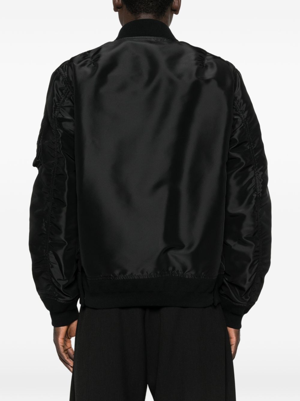 Sacai Men Nylon Bomber Jacket