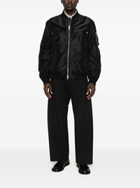 Sacai Men Nylon Bomber Jacket
