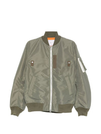 Sacai Men Nylon Bomber Jacket