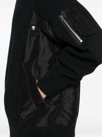 Sacai Men Nylon And Cotton Sweater
