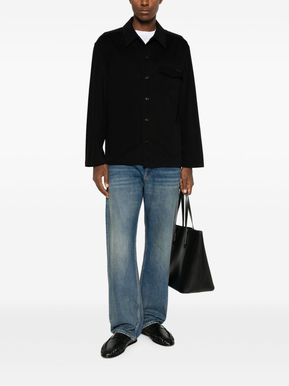 Saint Laurent Men Straight Denim Jeans