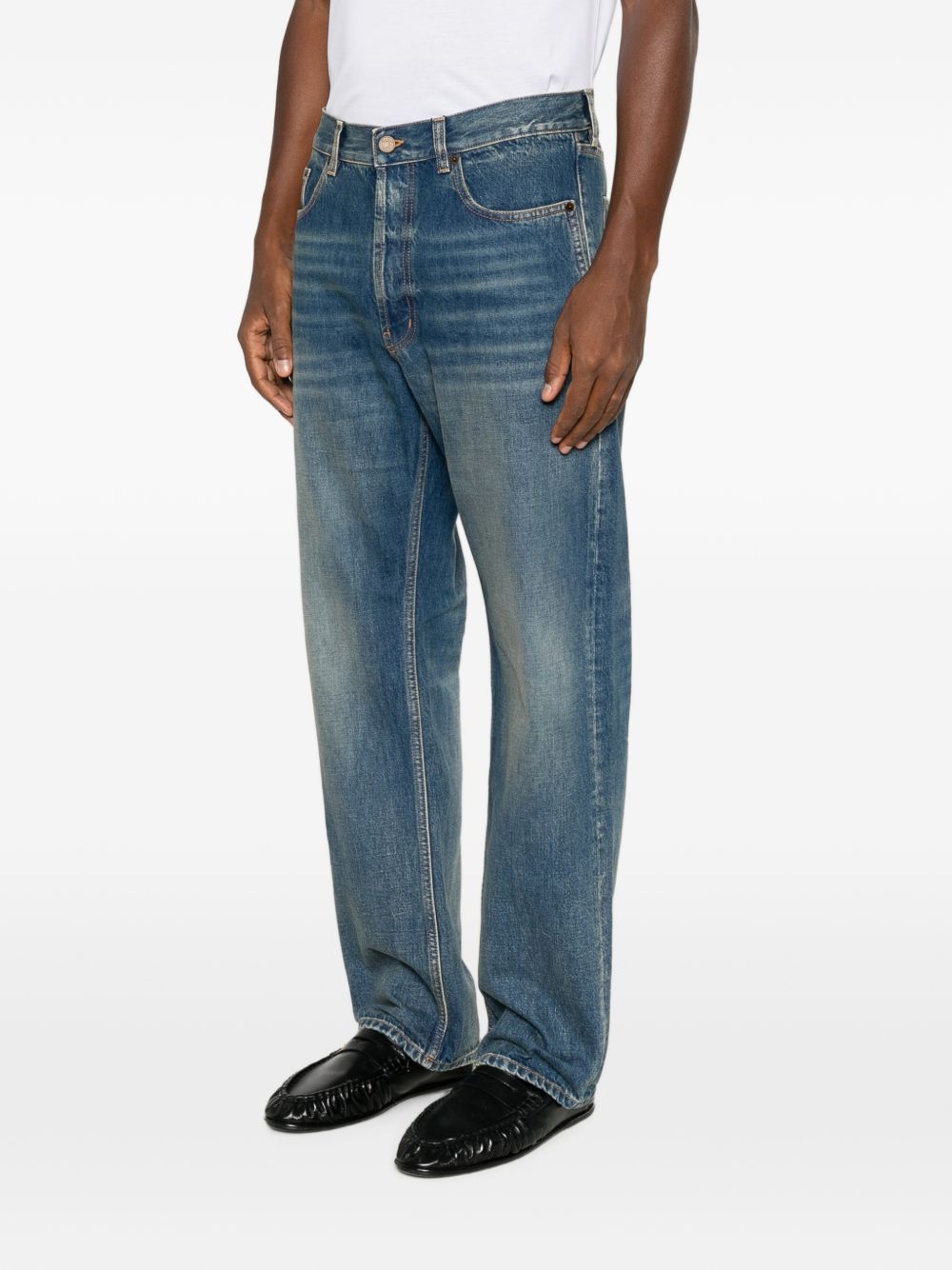 Saint Laurent Men Straight Denim Jeans