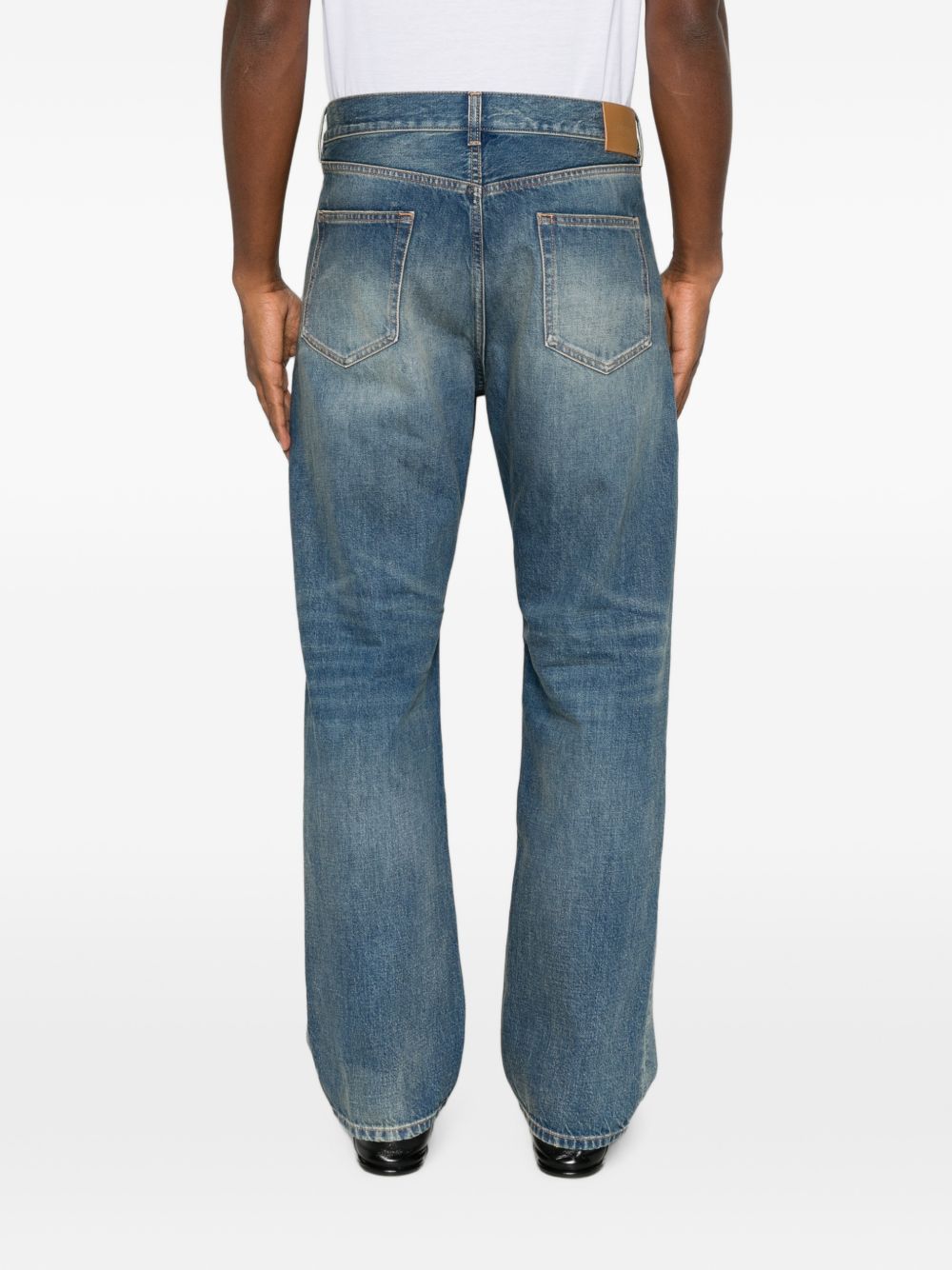 Saint Laurent Men Straight Denim Jeans