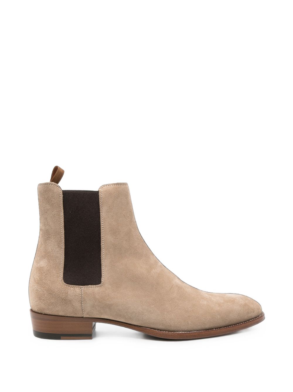 Saint Laurent Men Wyatt Leather Boots