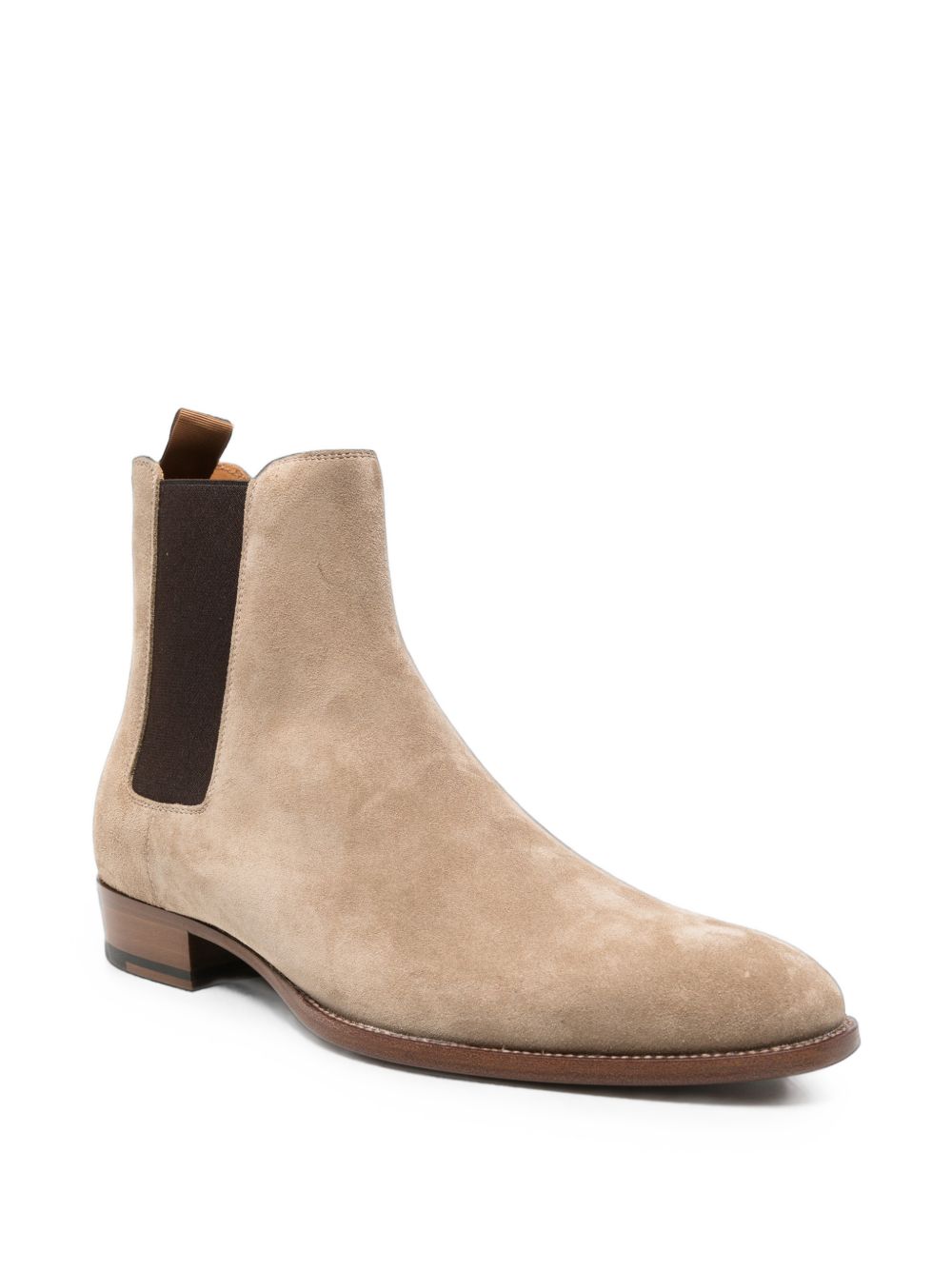 Saint Laurent Men Wyatt Leather Boots