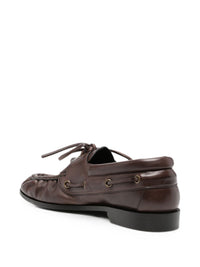 Saint Laurent Men Le Loafer Leather Loafers