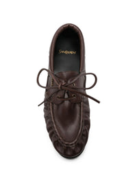 Saint Laurent Men Le Loafer Leather Loafers