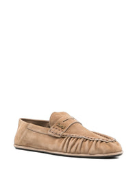 Saint Laurent Men Le Loafer Leather Loafers