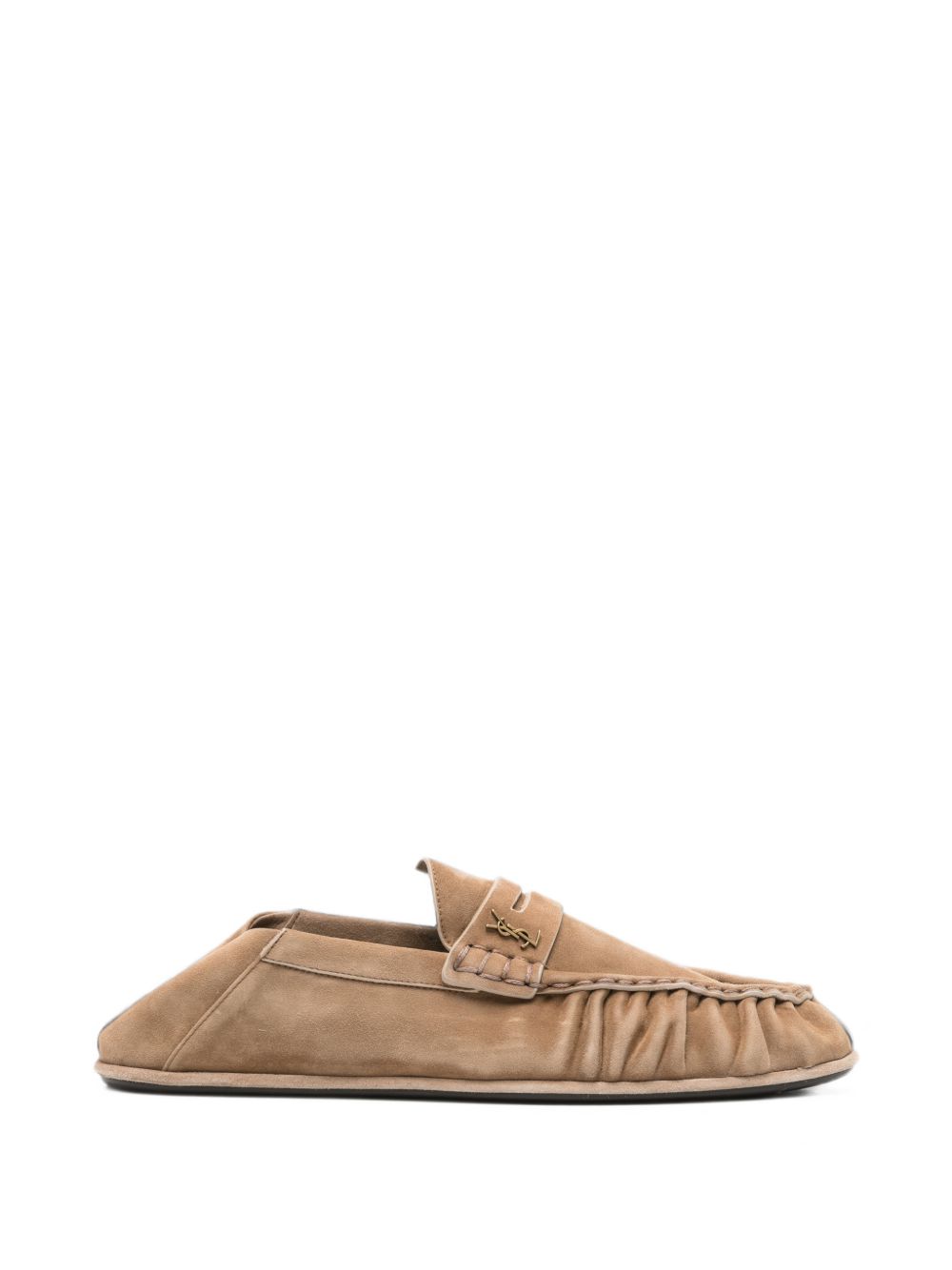 Saint Laurent Men Le Loafer Leather Loafers