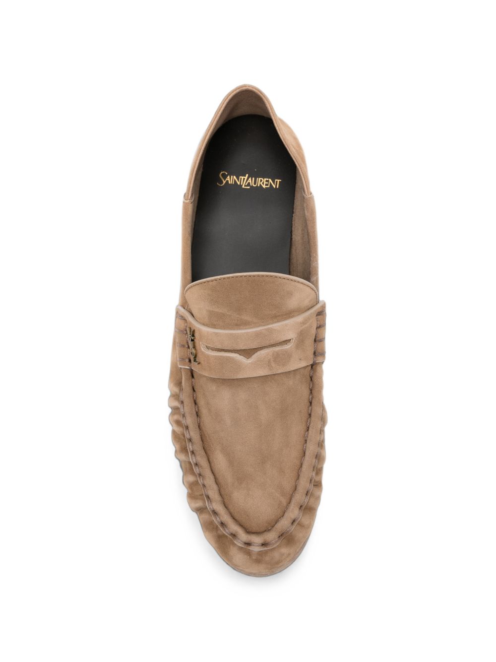 Saint Laurent Men Le Loafer Leather Loafers
