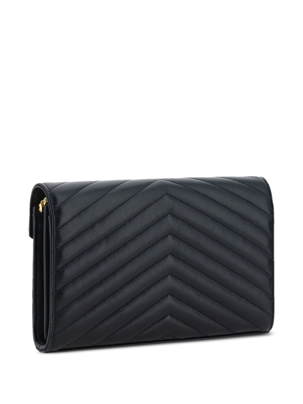 SAINT LAURENT Saint Laurent Women Cassandre Leather Wallet On Chain