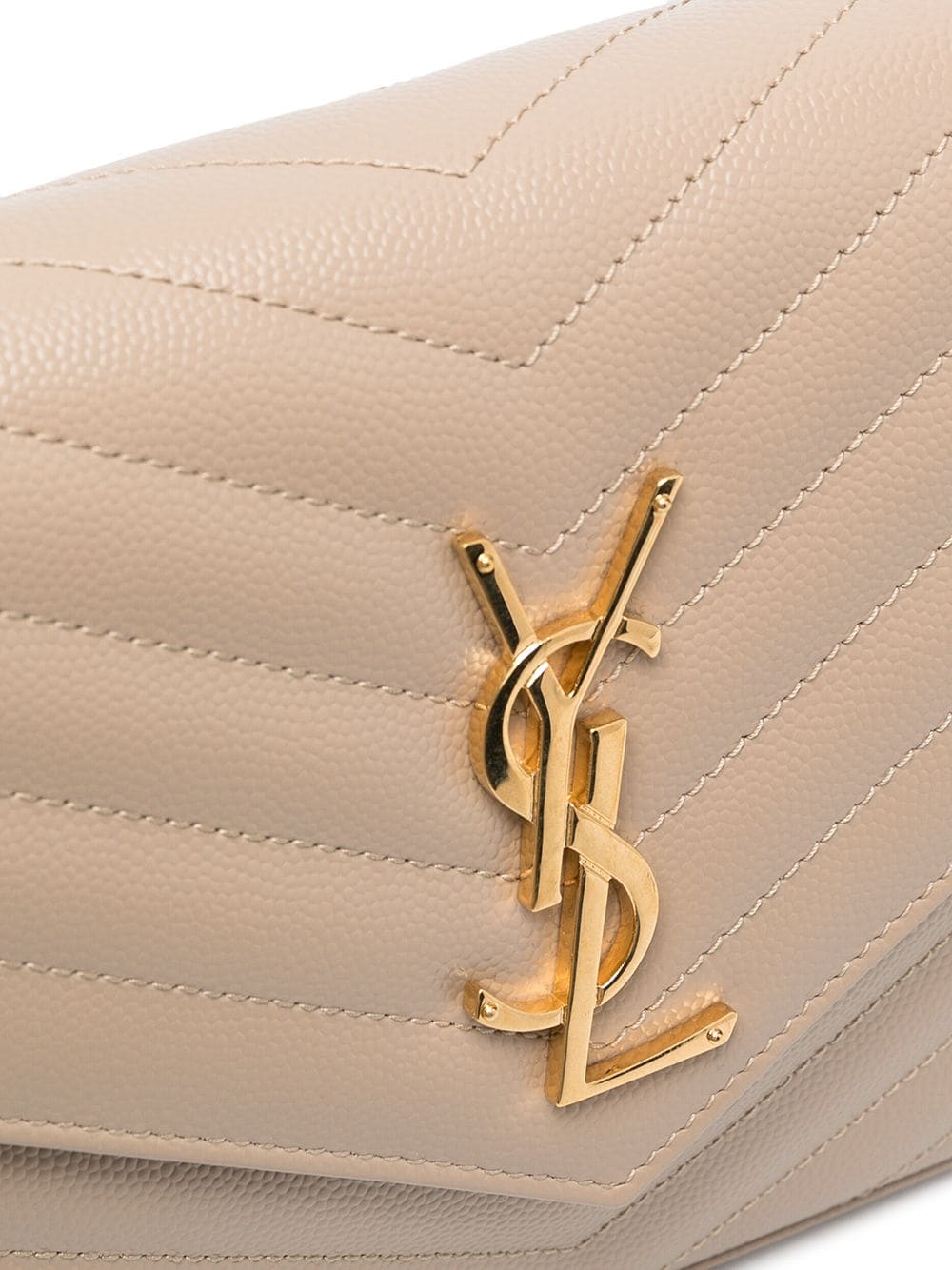 SAINT LAURENT Saint Laurent Women Cassandre Leather Wallet On Chain