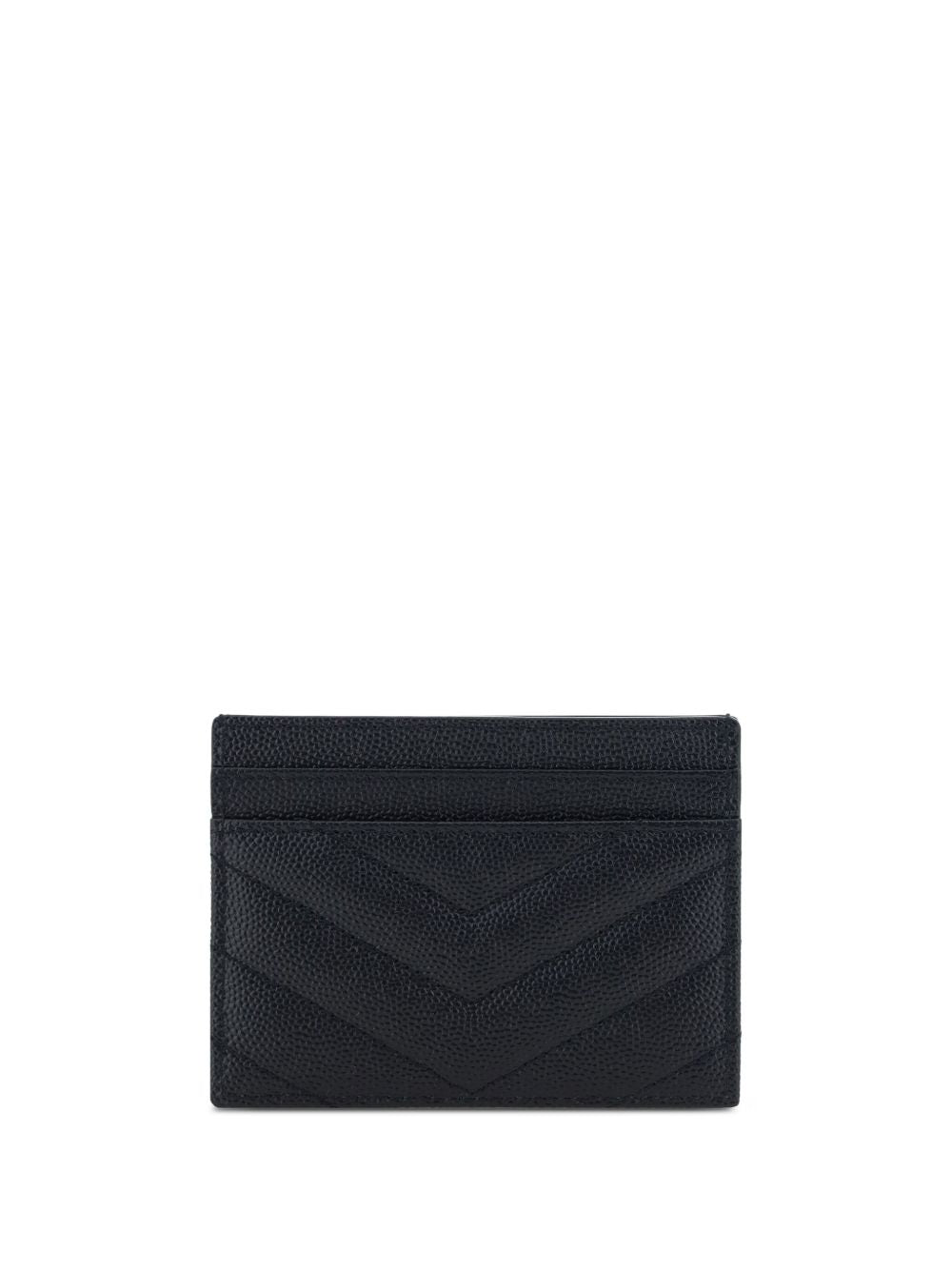 Saint Laurent Women Cassandre Leather Card Case