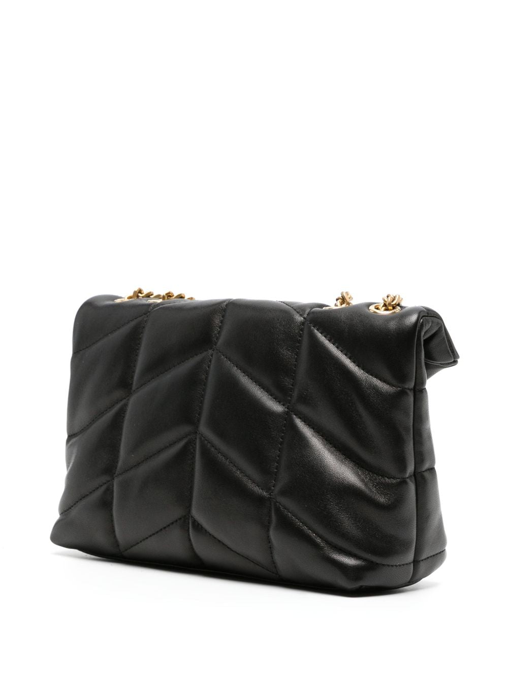 Saint Laurent Women Puffer Toy Mini Leather Shoulder Bag