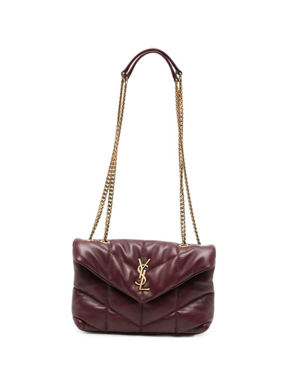 SAINT LAURENT Saint Laurent Women Puffer Toy Mini Leather Shoulder Bag