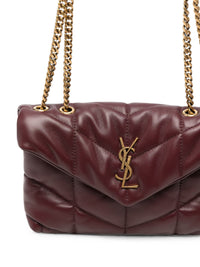 SAINT LAURENT Saint Laurent Women Puffer Toy Mini Leather Shoulder Bag