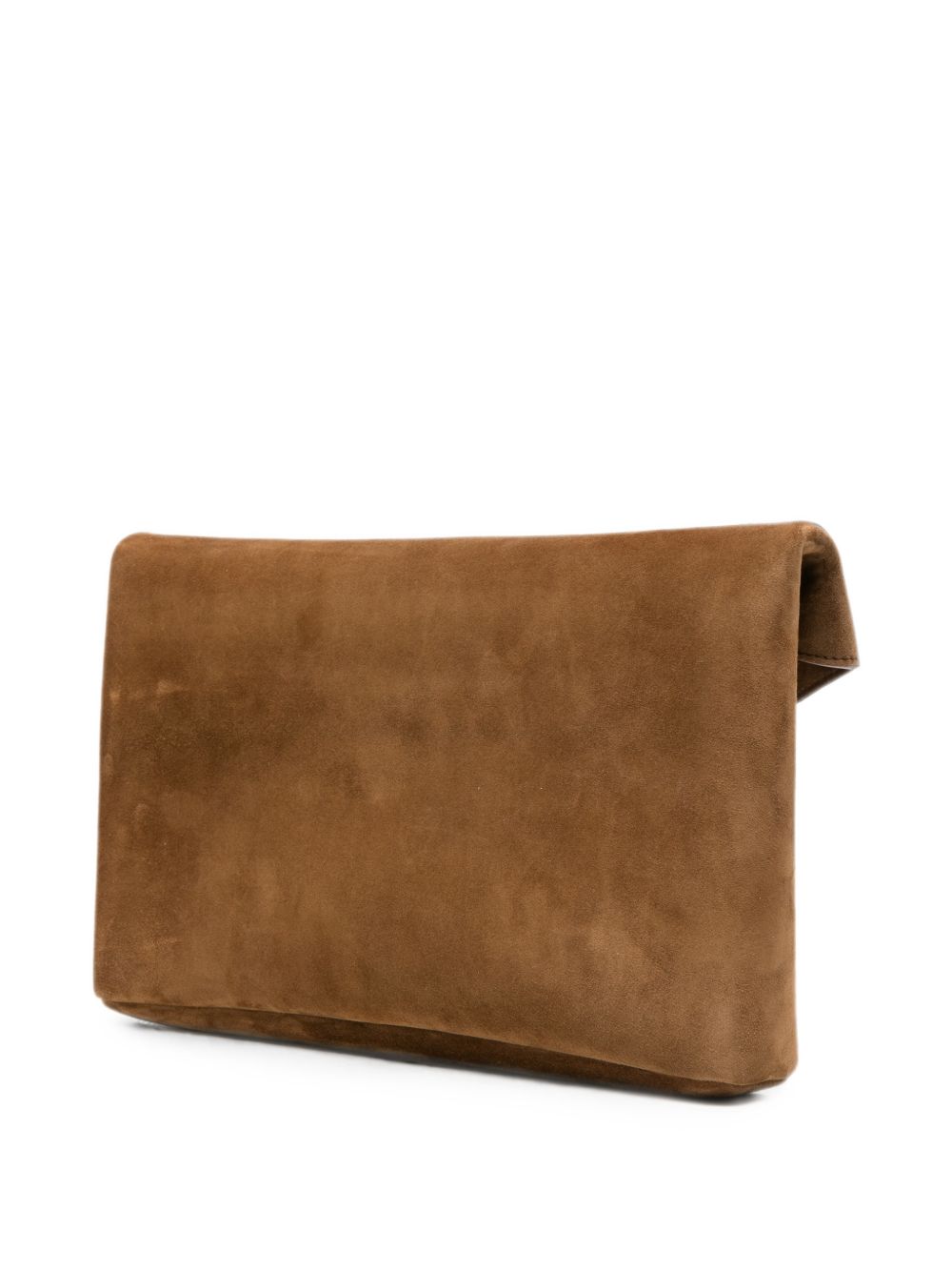 SAINT LAURENT Saint Laurent Women Envelope Cassandre Large Suede Leather Clutch