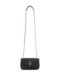 SAINT LAURENT Saint Laurent Women Loulou Mini Leather Crossbody Bag