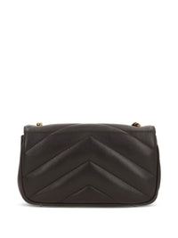 Saint Laurent Women Loulou Mini Leather Crossbody Bag