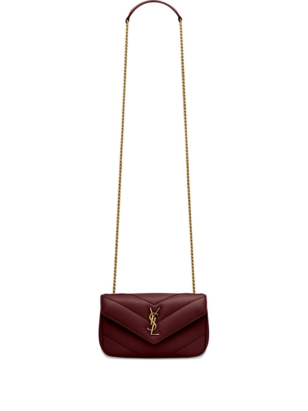 SAINT LAURENT Saint Laurent Women Loulou Mini Leather Crossbody Bag