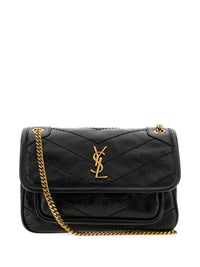 Saint Laurent Women Niki Mini Leather Shoulder Bag