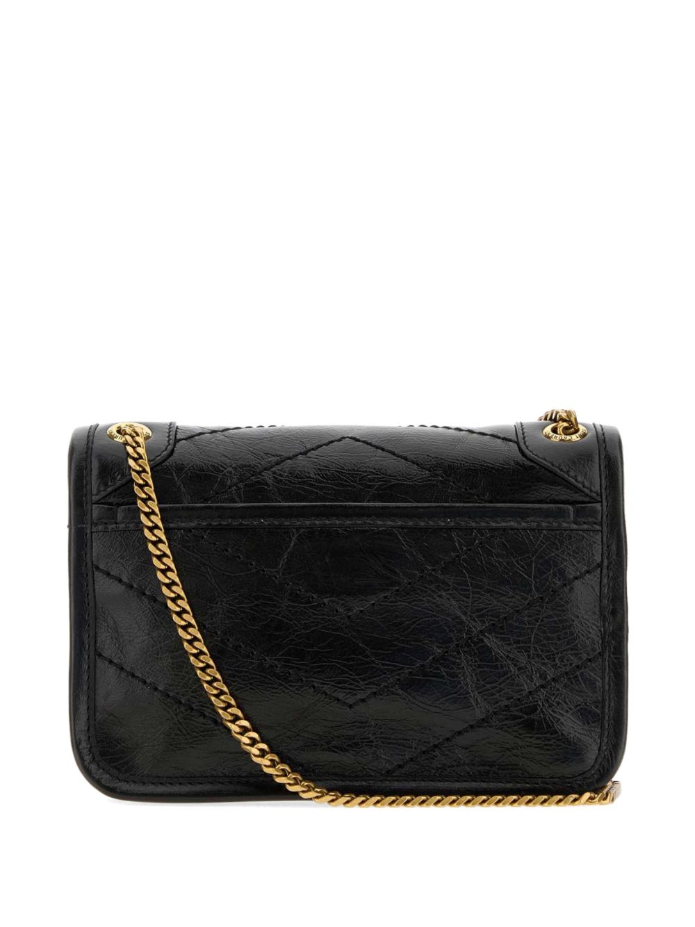 Saint Laurent Women Niki Mini Leather Shoulder Bag