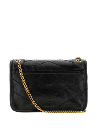 Saint Laurent Women Niki Mini Leather Shoulder Bag